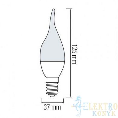 Купити Світлодіодна лампа C37 CRAFT-8 8W E14 4200K у Львові, Києві, Дніпрі, Одесі, Харкові