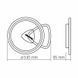 Купить Потолочный LED светильник с пультом VIDEX DECORA 52W VL-CLD-993-BSL 2700К-6000К - 2