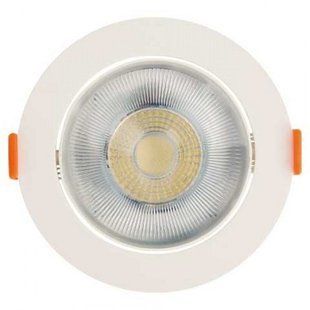 Купити Точковий світильник врізний LED NORA-9 9W 6400K у Львові, Києві, Дніпрі, Одесі, Харкові
