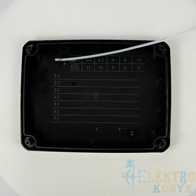 Купить Коробка распределительная СКИМ K160 163х123х68 IP66 (B1102013) (Черный) во Львове, Киеве, Днепре, Одессе, Харькове