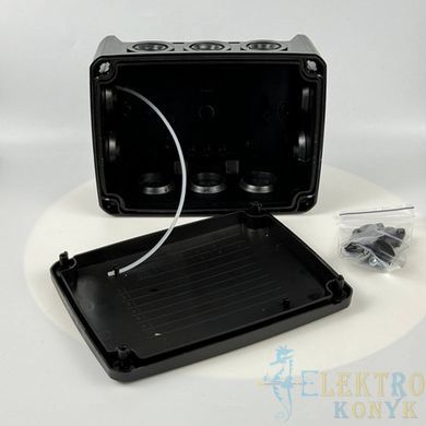 Купить Коробка распределительная СКИМ K160 163х123х68 IP66 (B1102013) (Черный) во Львове, Киеве, Днепре, Одессе, Харькове
