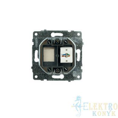 Купить Механизм компьютерной розетки RJ45 OVIVO GRANO (Белая) во Львове, Киеве, Днепре, Одессе, Харькове