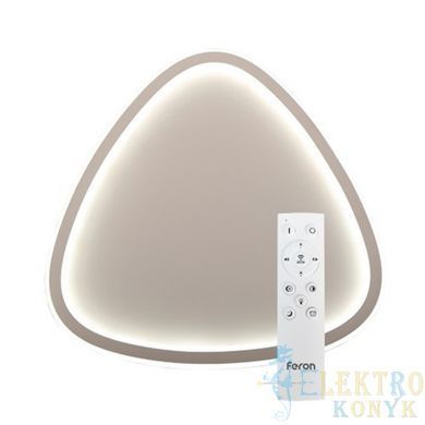 Купити Світильник на стелю з пультом LED Feron AL6090 TRIANGLE 60Вт 3000-6500К у Львові, Києві, Дніпрі, Одесі, Харкові