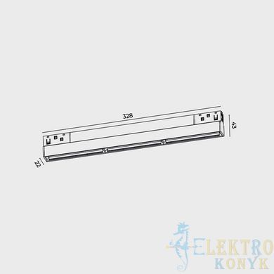 Купити Магнітний трековий світильник RAYFOR MT Accent 18 білий 18W 1080Lm 30-40-50К 48V WiFi у Львові, Києві, Дніпрі, Одесі, Харкові