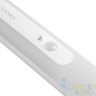 Купити Акумуляторний LED світильник з датчиком руху VIDEX NL013W у Львові, Києві, Дніпрі, Одесі, Харкові