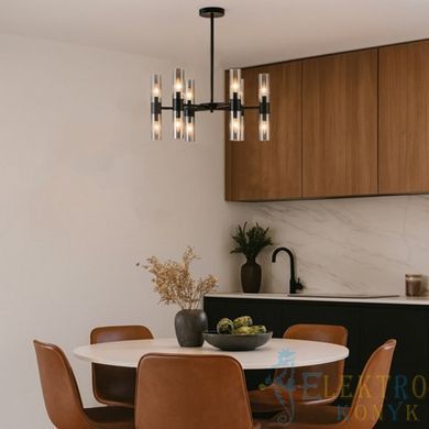 Купить Потолочный светильник Ardero BL1860-1 AURORA под лампу E14 (Черный) во Львове, Киеве, Днепре, Одессе, Харькове