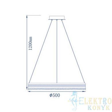 Купить Потолочный светильник LED Feron AL6610 SHINE LEVITATION 50Вт 4000K (Золотой) во Львове, Киеве, Днепре, Одессе, Харькове