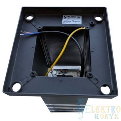 Купити Світильник архітектурний VELMAX V-GL-60 IP44 E27 (Чорний) у Львові, Києві, Дніпрі, Одесі, Харкові