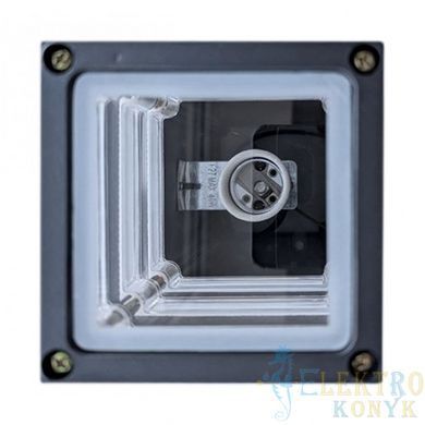 Купити Світильник архітектурний VELMAX V-GL-60 IP44 E27 (Чорний) у Львові, Києві, Дніпрі, Одесі, Харкові