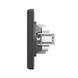Купить Розетка одинарная компьютерная RJ45 CAT6 VIDEX NOTA (Черный) - 3