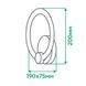 Купить Настенный LED светильник Ardero AL6130ARD FELICITY 16Вт 3000-6500К круг - 2