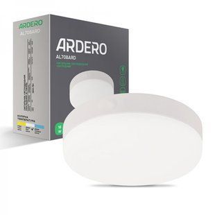 Купити Накладний LED світильник Ardero AL708ARD 18Вт 5000К круг у Львові, Києві, Дніпрі, Одесі, Харкові