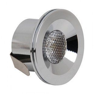 Купити Точковий світильник врізний LED MIRANDA 3W 4200K (Матовий хром) у Львові, Києві, Дніпрі, Одесі, Харкові