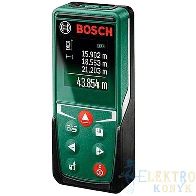 Купити Лазерний далекомір Bosch UniversalDistance 50 (0603672800) у Львові, Києві, Дніпрі, Одесі, Харкові
