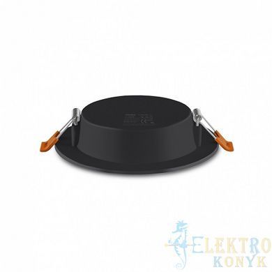 Купить Точечный светильник врезной LED круглый VIDEX 6W 5000K (Черный) во Львове, Киеве, Днепре, Одессе, Харькове