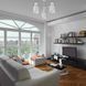 Купить Потолочный светильник Ardero BL1130 OLIVIA под лампу Е14 (Белый) - 2