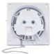 Купити Витяжний вентилятор AirRoxy dRim 8W d100 PS BB (з вимикачем) (Білий) - 2
