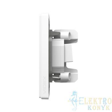 Купити Розетка подвійна комп'ютерна RJ45 CAT6 VIDEX NOTA (Білий) у Львові, Києві, Дніпрі, Одесі, Харкові