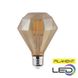 Купити Світлодіодна лампа Едісона RUSTIC DIAMOND-4 Filament 4W Е27 2200K - 1