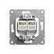 Купити Розетка подвійна комп'ютерна RJ45 CAT6 VIDEX NOTA (Білий) - 4