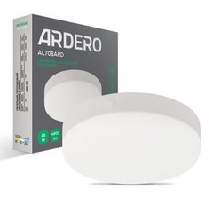 Купити Накладний LED світильник Ardero AL708ARD 48Вт 5000К круг у Львові, Києві, Дніпрі, Одесі, Харкові