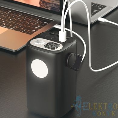 Купить Повербанк 60000mAh TITANUM WC60 PD100W (Черный) во Львове, Киеве, Днепре, Одессе, Харькове