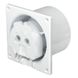Купить Вытяжной вентилятор AirRoxy dRim 8W d100 HS BB (с датчиком влажности) (Белый) - 2